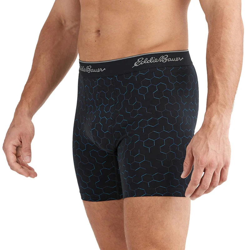 EDDIE BAUER - Paquet de 5 Caleçons Boxeurs pour Homme