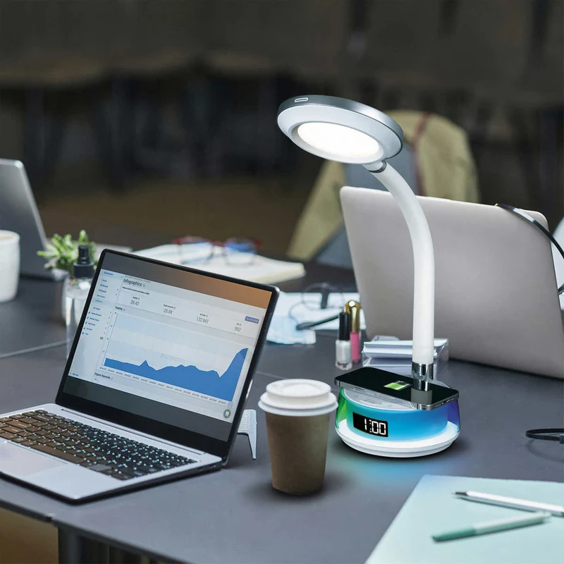 OTTLITE WELLNESS SERIES - Lampe à DEL avec Chargement Sans Fil