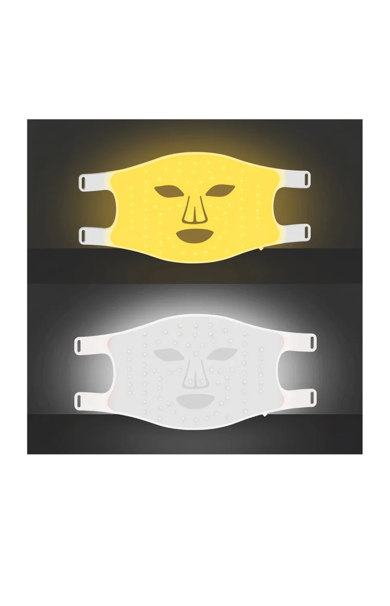 Masque luminothérapie LED - 4 couleurs - Visage