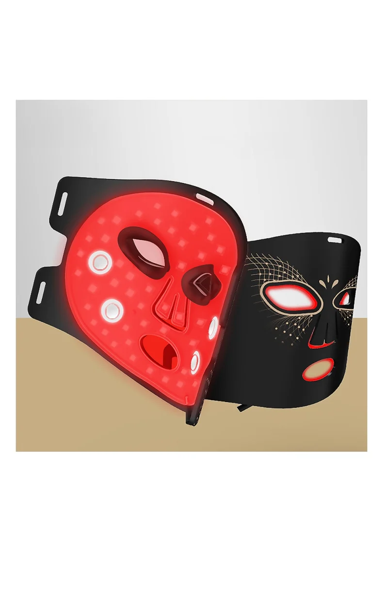 Masque de luminothérapie LED - Fonction thermique - Visage
