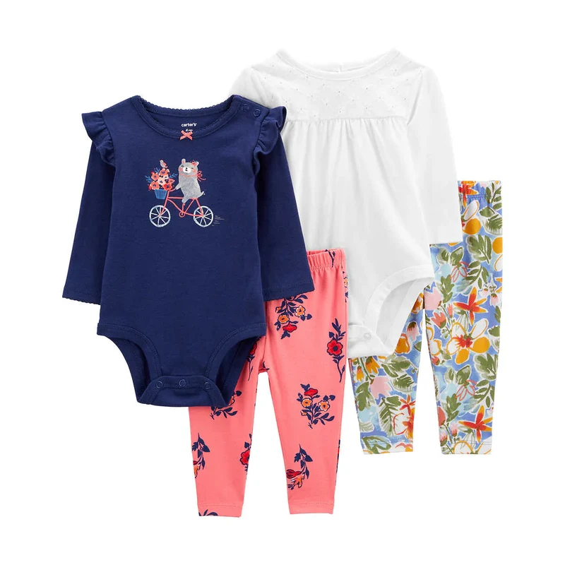 CARTER'S - Ensemble de 4 Pièces pour Enfant