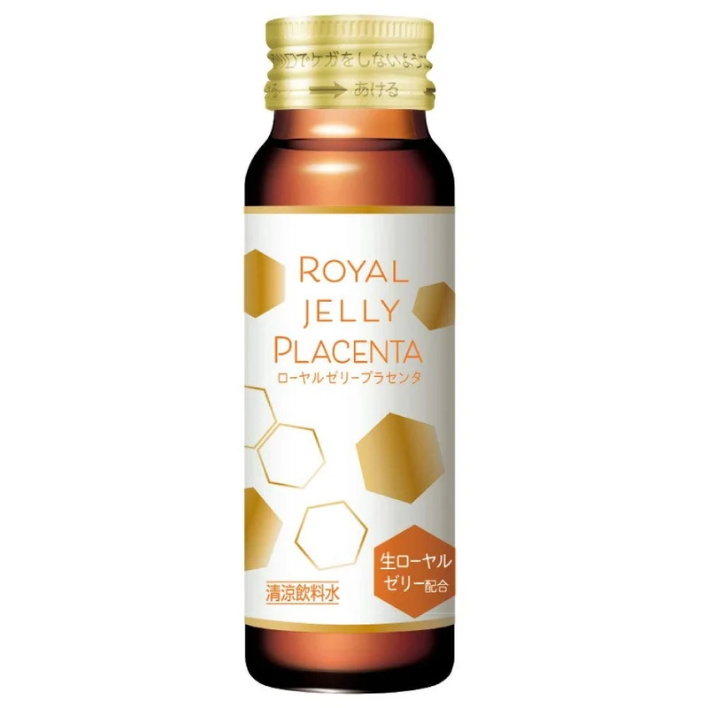 Taisho Royal Jelly & Placenta Drink 10 x 50mL Yuzu Honey Flavor