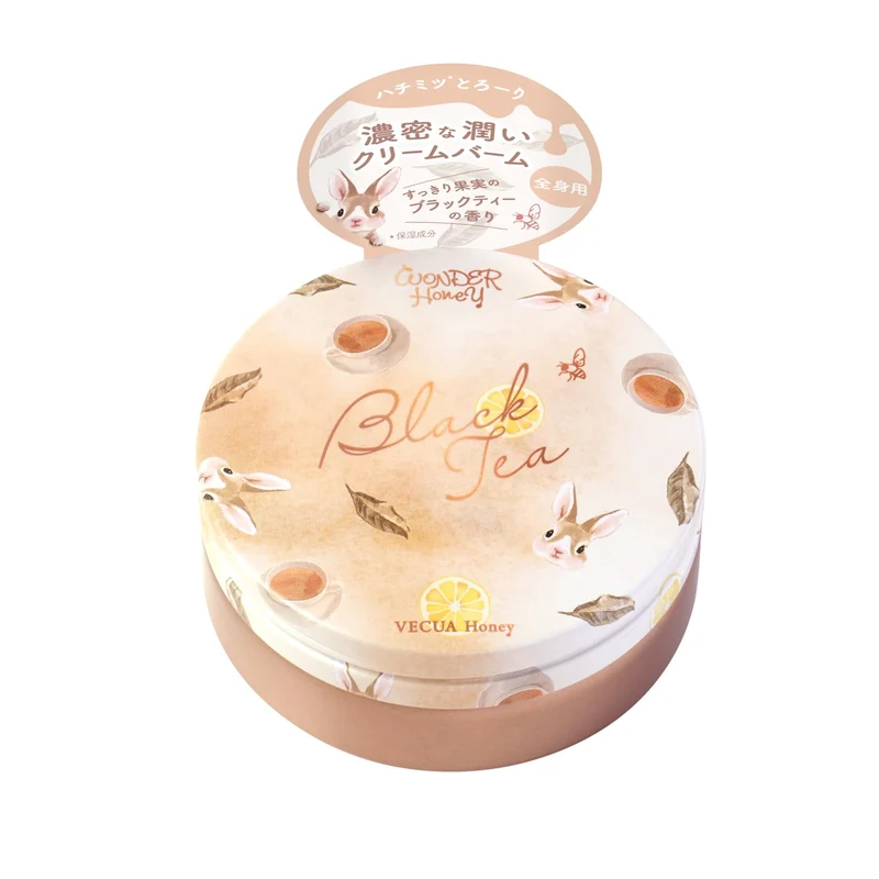 Vecua Honey Wonder Honey Cream Balm Refreshing Fruit Black Tea