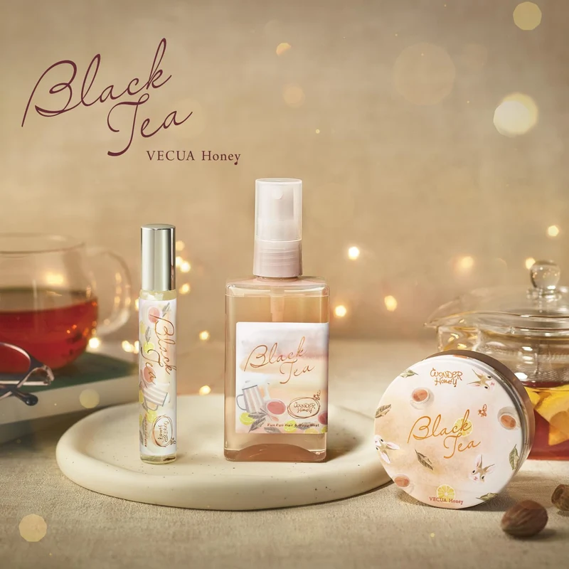 Vecua Honey Wonder Honey Cream Balm Refreshing Fruit Black Tea