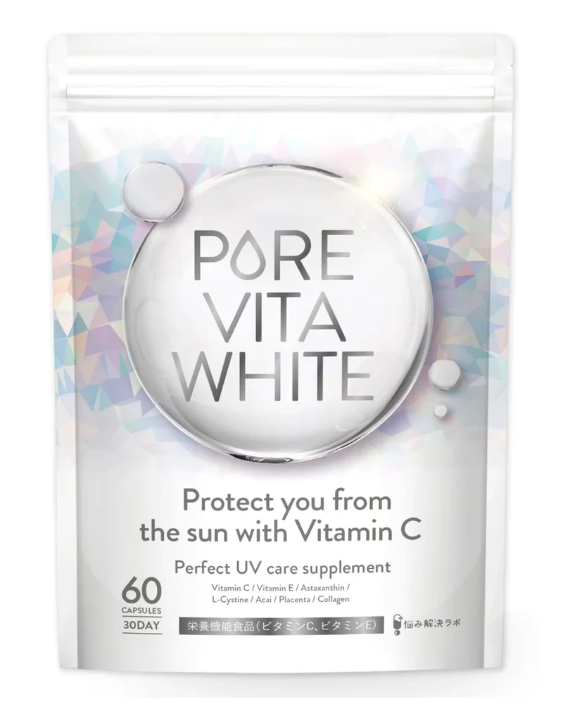 Asahi Group Foods Pure Vita White - 30-Day Vitamin C Beauty Blend Japan Made