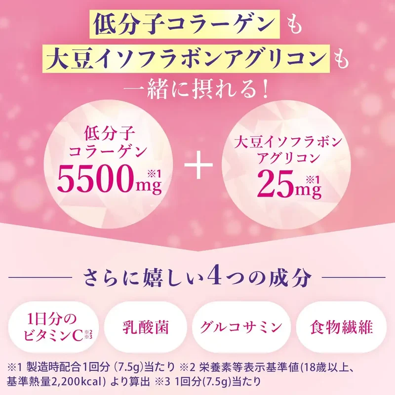 Perfect Asta Collagen Powder 228G with Isoflavones by Asahi Group Foods
