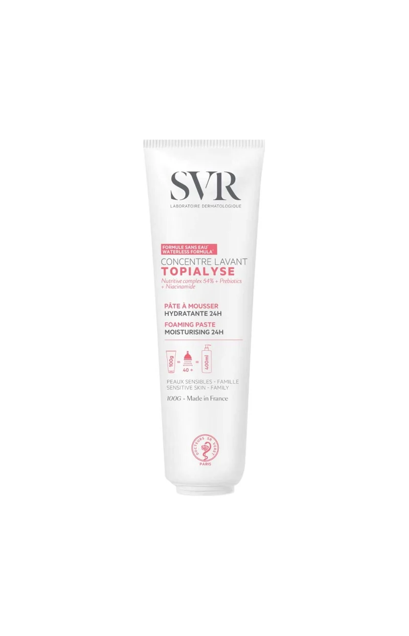 Concentré lavant hydratant - Topialyse - Peaux sèches & sensibles - 100 g