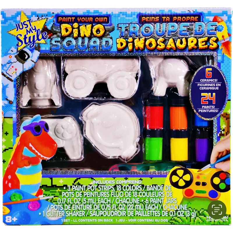 JUST MY STYLE - Peins ta Propre Troupe de Dinosaures