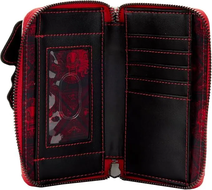 Loungefly Disney 101 Dalmatians - Cruella Scene Zip Around Wallet