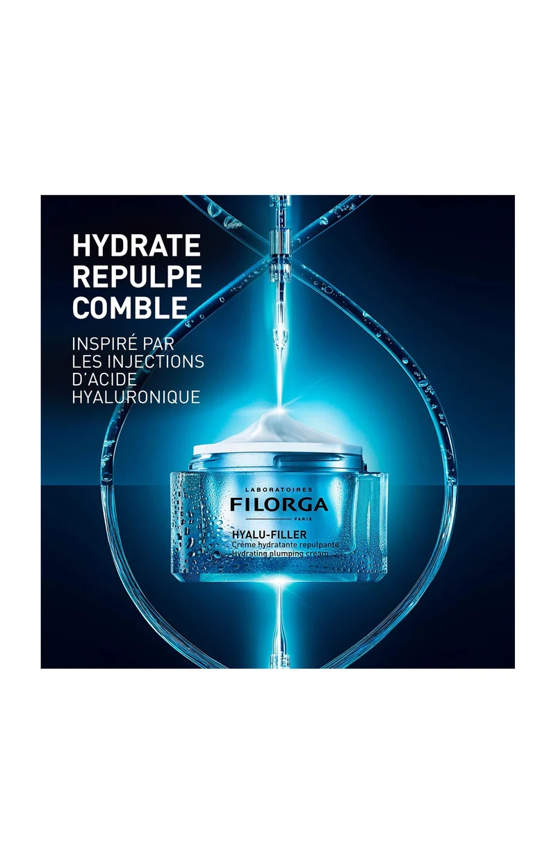 Crème hydratante repulpante - Hyalu Filler - 50 ml