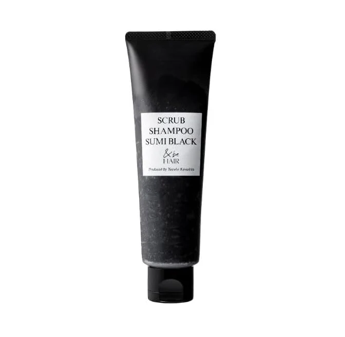 &be Scrub Shampoo Sumiblack Hair Care with Charcoal for Scalp