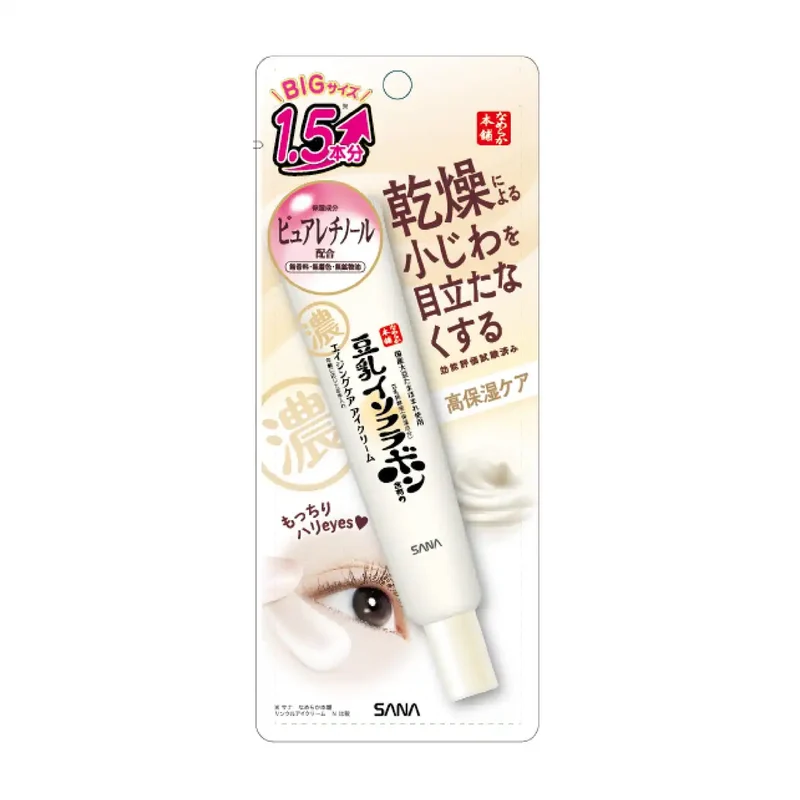 Nameraka Honpo Sana Wrinkle Eye Cream Na 30G with Soy Milk Isoflavone