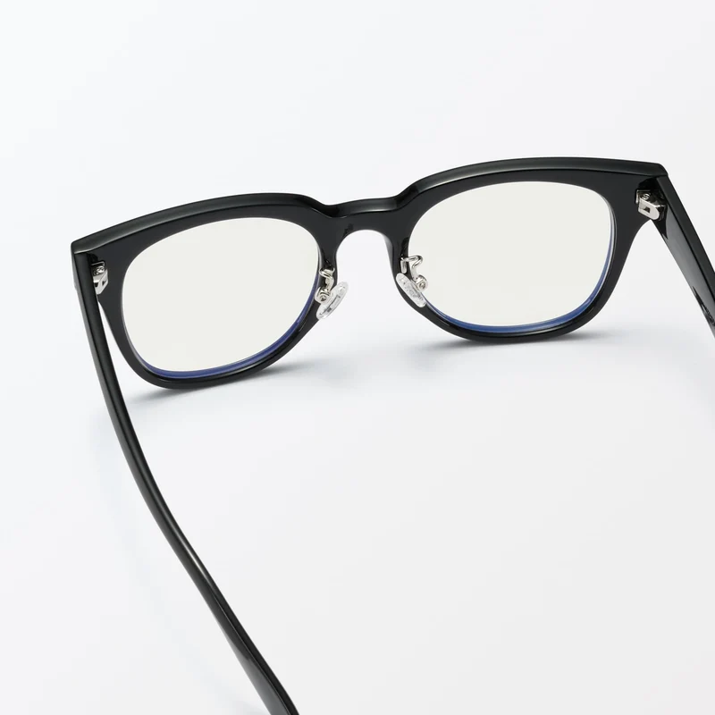 MUJI Blue Light Wellington Sunglasses Unisex Adult DFD20A5S Black
