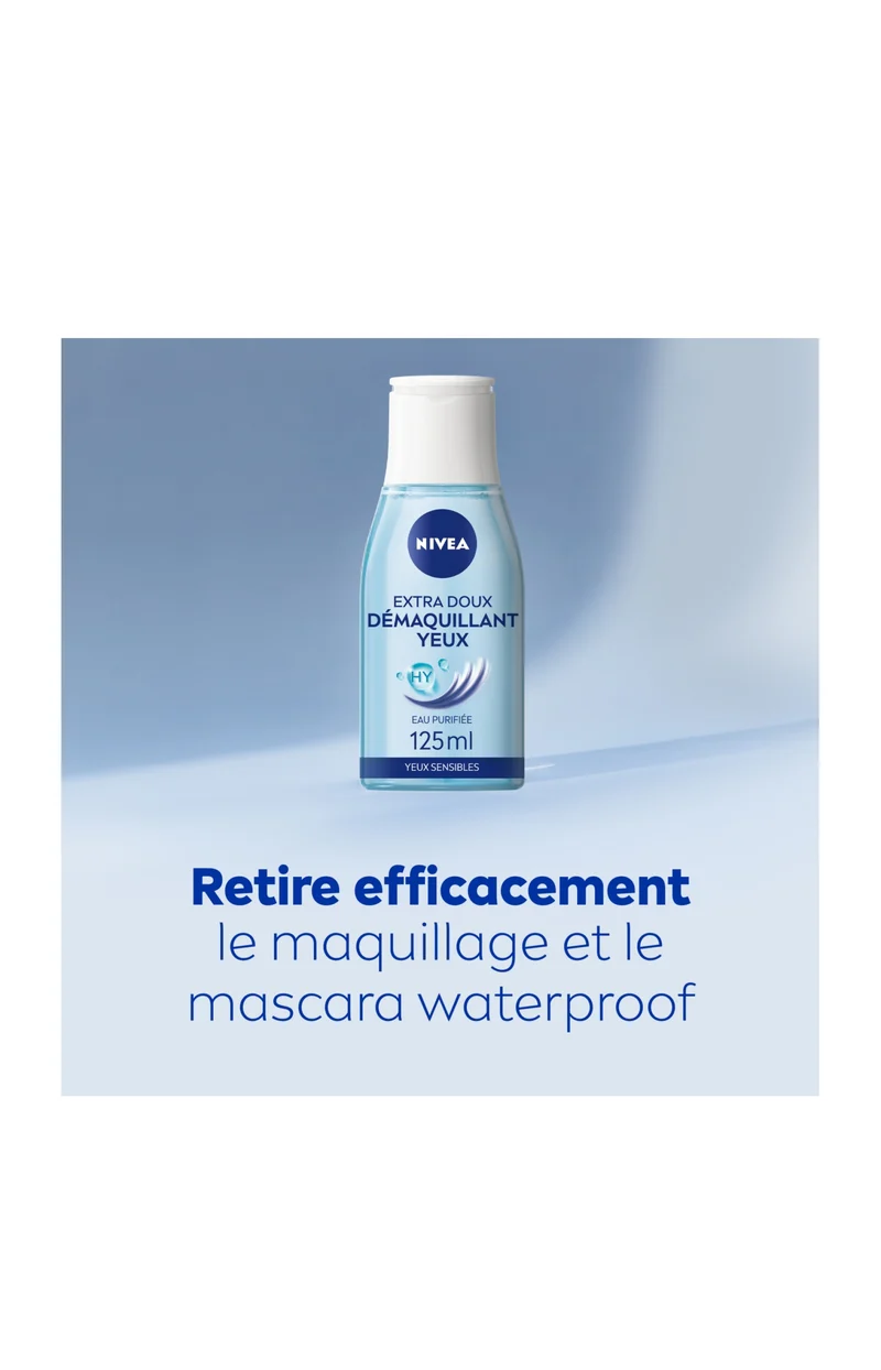 Démaquillant doux - Acide hyaluronique - Yeux - 125 ml