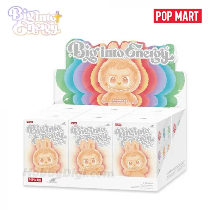 POP MART Labubu Big into Energy – Plush Pendant Collection [Assortment Box]