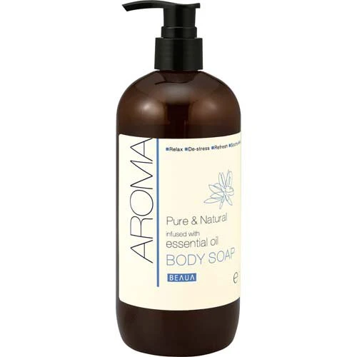Kumano Oil Viewer Aroma Body Soap 480ml - Nourishing & Refreshing Cleanser