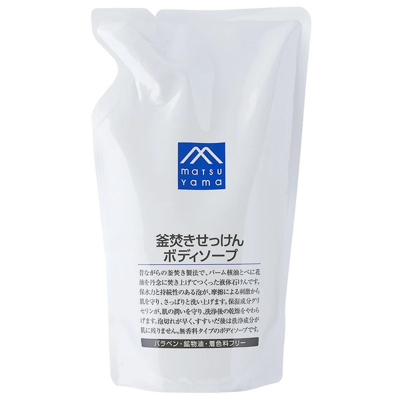 Matsu Yama M-Mark Kettle-Boiled Body Soap Refill 400ml