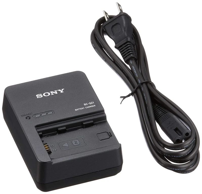 Sony Battery Charger Fast Charging Compatible with BC-QZ1 Model 100-240V