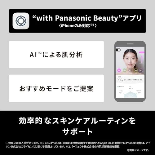 Panasonic Vitalift Facial Massager EMS Waterproof Warm Compress EH-SP86-K Black
