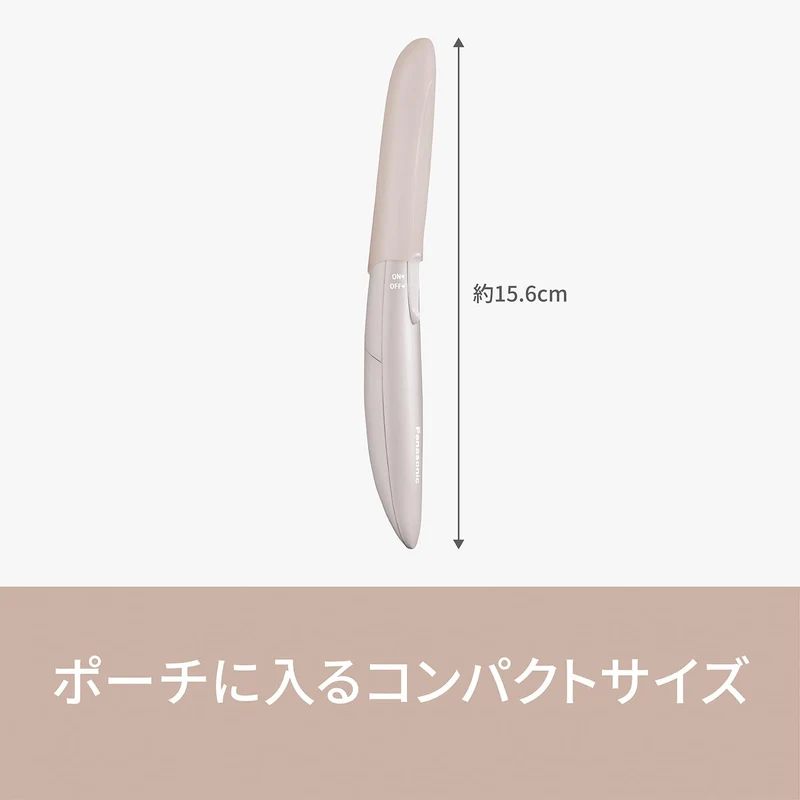 Panasonic Face Shaver Facial Hair Remover Battery Operated ES-WF53 Green