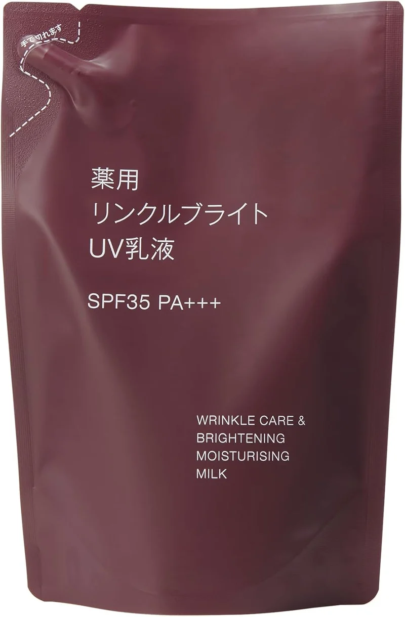 MUJI Wrinkle Bright UV Emulsion SPF35 PA+++ 200mL OAQ62A4A