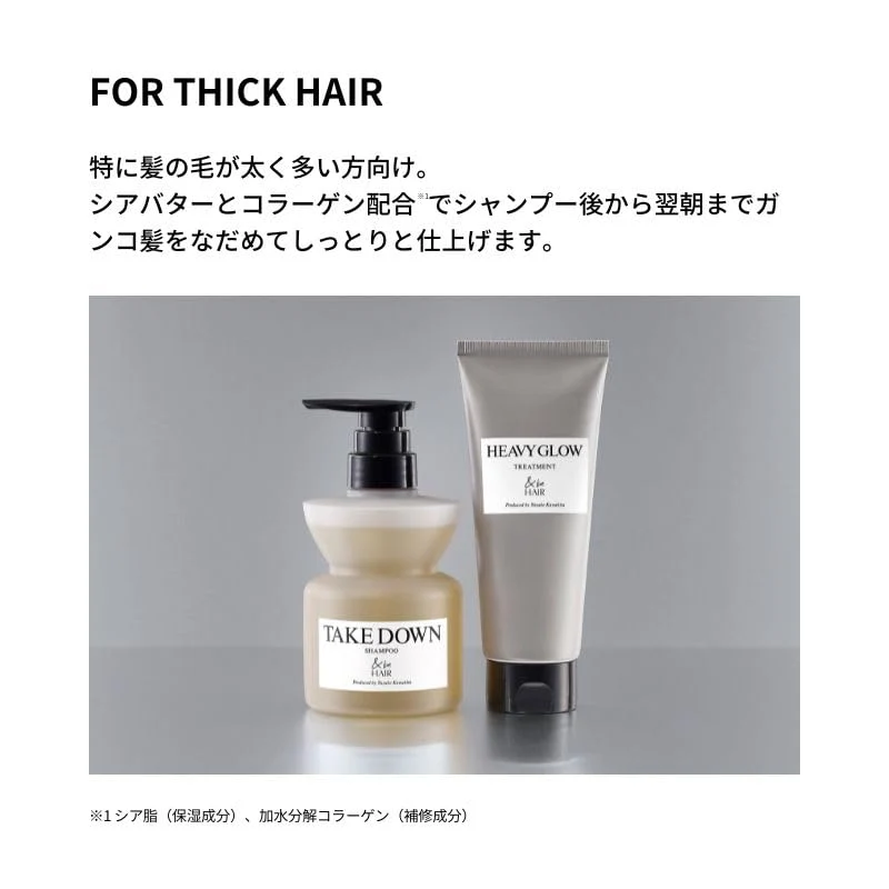 &Be Takedown Hair Care Shampoo for Volume Boost