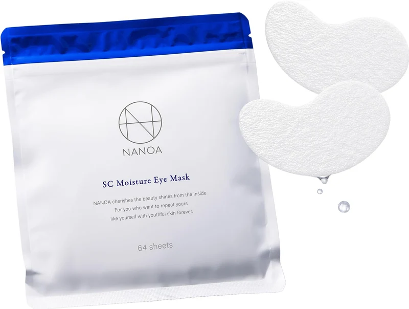 Nanoa Eye Pack 64 Sheets - Stem Cell EGF Exosome Ceramide Care Japan