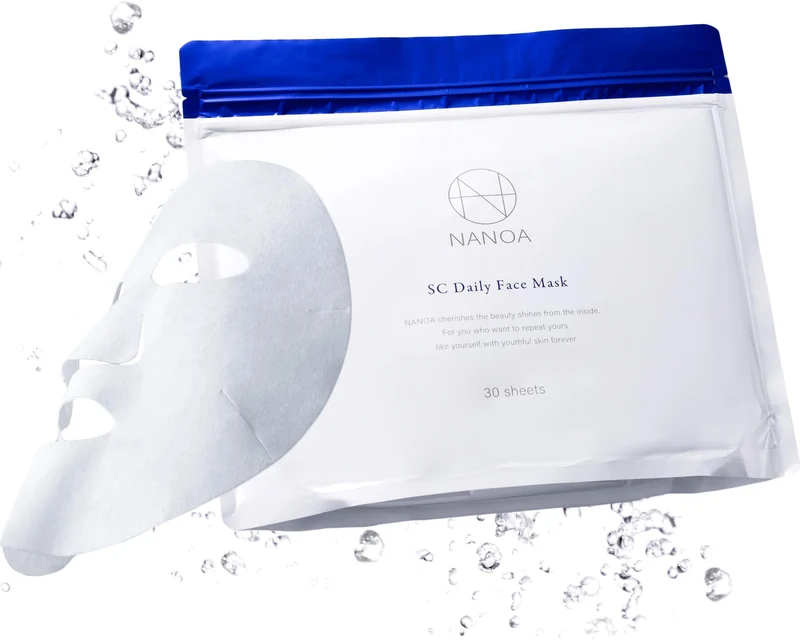 Nanoa Daily Face Pack Anti-Aging Stem Cell Sheet Mask 30 Sheets