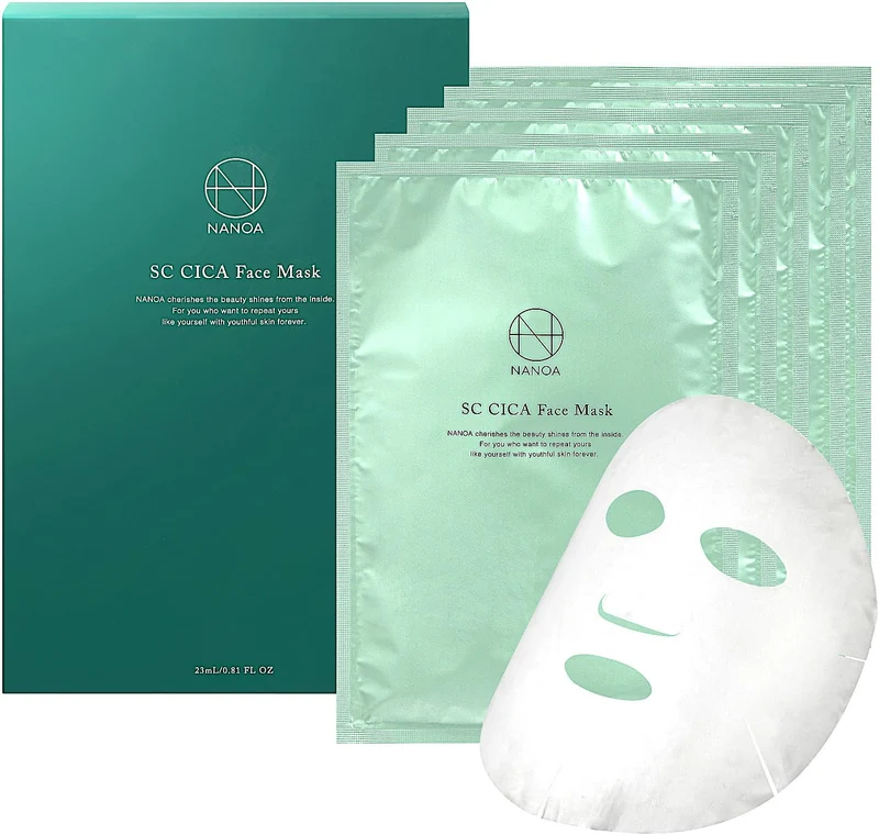 Nanoa Cica Face Stem Cell Anti-Aging Moisturizing Mask